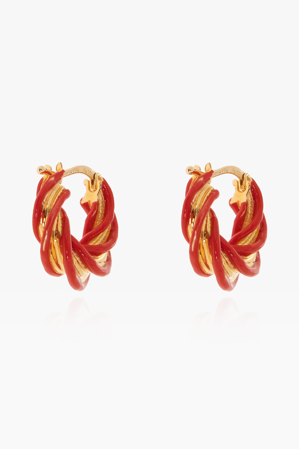 Bottega Veneta Women's Silver Earrings Silver main image 0